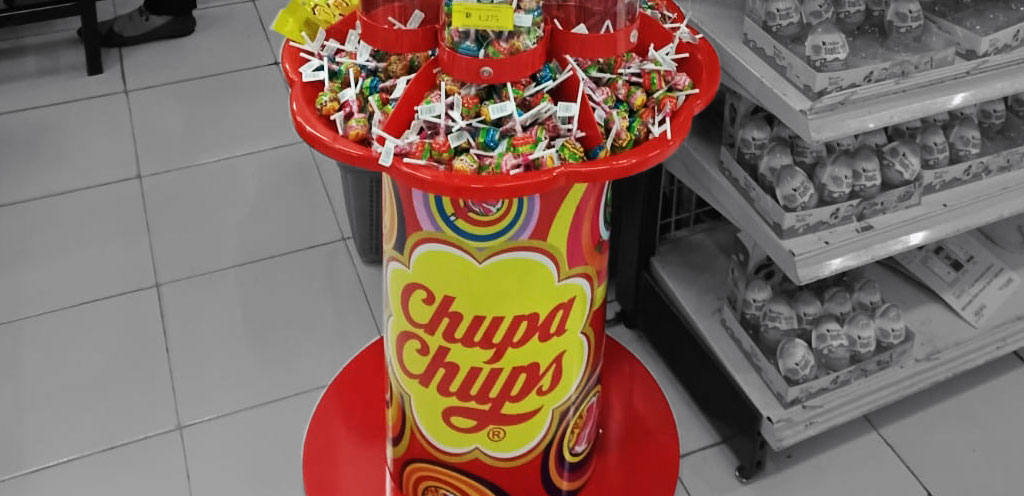 Chupa Chups Rolls Out New Tower Display - Point of Purchase
